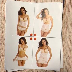 Brand new 3 in 1 postpartum slimming girdle